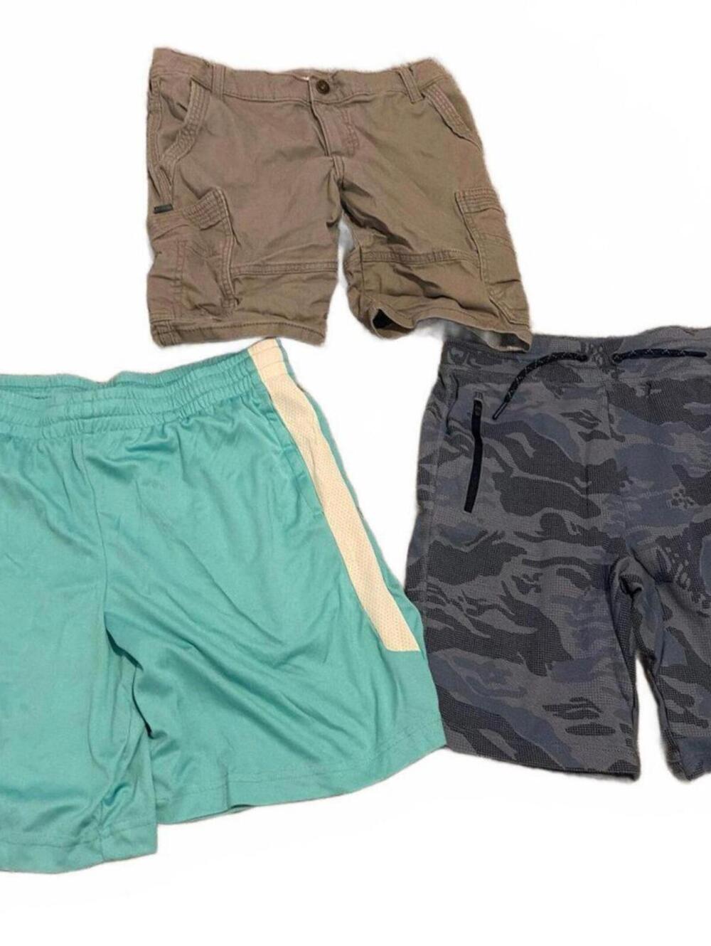 Boys Large Husky Lot of 3 Shorts (Wrangler, Tek Gear, Gap Kids)